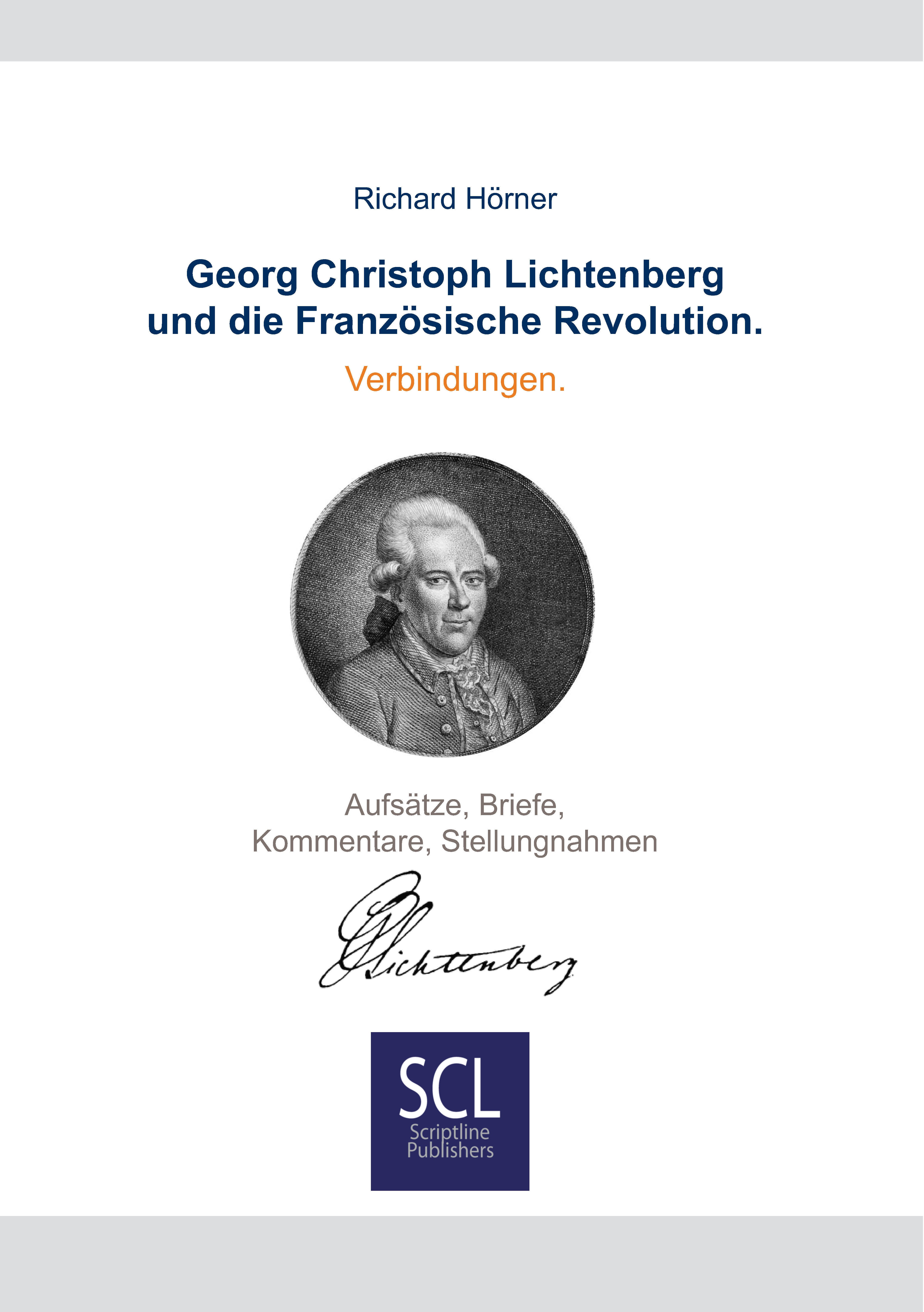 Georg Christoph Lichtenberg und die Französische Revolution
